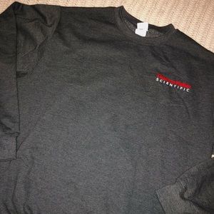 Thermo Fisher Gray Pullover Size L